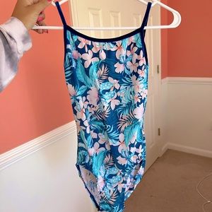 Rebecca’s Mom Floral Leotard